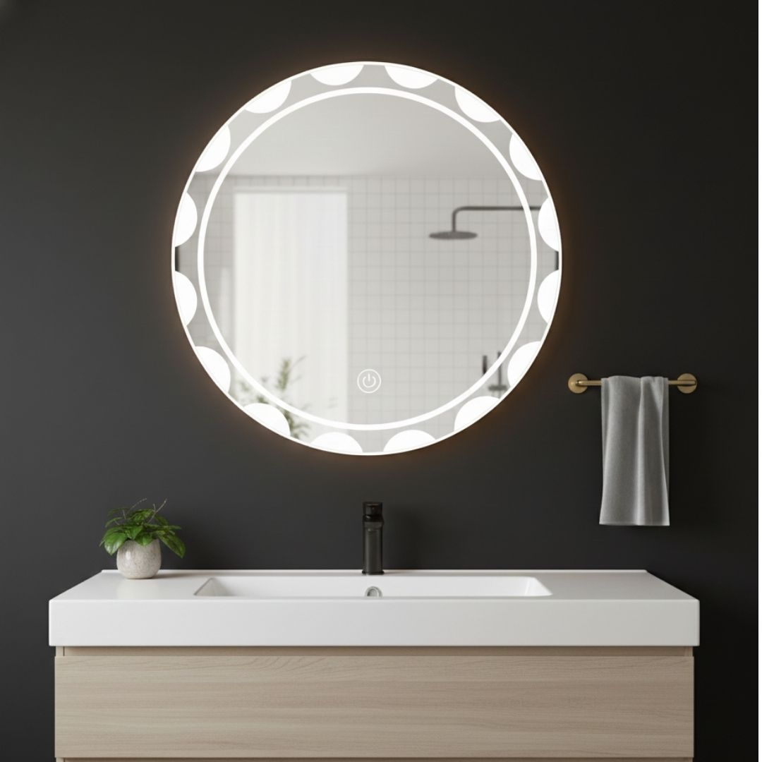 LED Round Mirror - Lunar 60 cm - Image 2