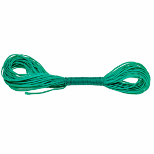 Twine Lacing Polyethylene Black, Green and White 20m Hank
