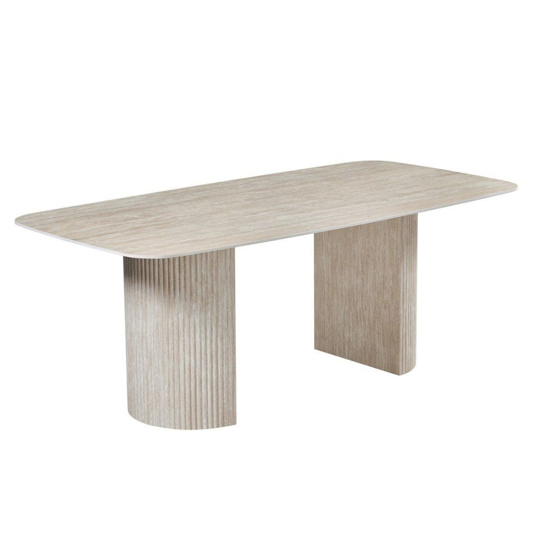Dining Table - Linda Travertine - Image 2