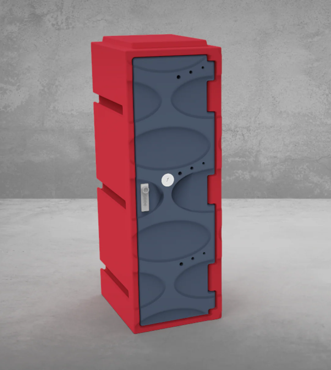 Plastic Clothing Locker 2.0 – 310mm(W) x 455mm(L) x 920mm(H) - Image 3