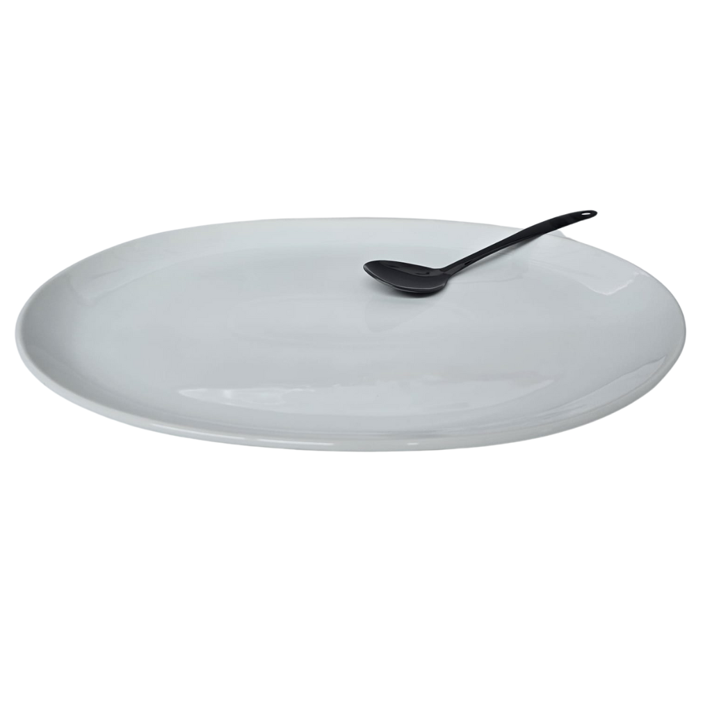 Lucia Oval Lip-Edge Serving Platter – 48cm - Image 2