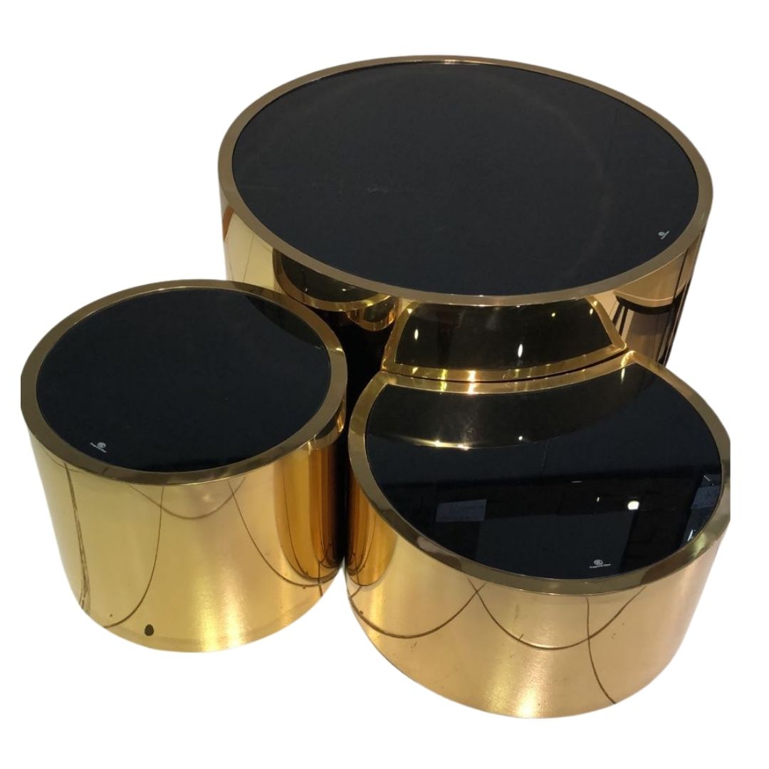 Coffee Table - Lucid Gold - 3Pc - Image 2