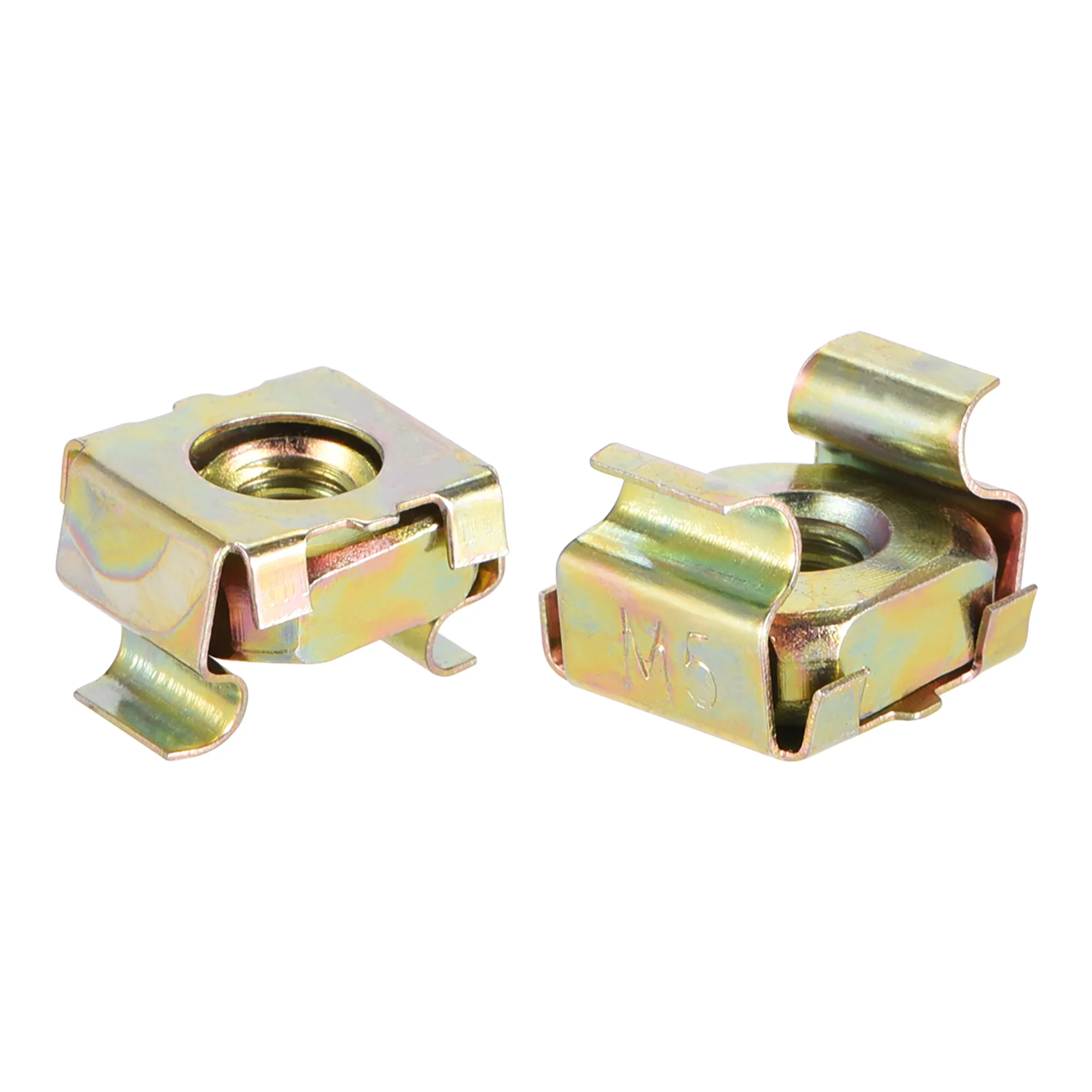 Nuts Cage Yellow Zinc M5 – M10 (Packs of 100) - Image 2