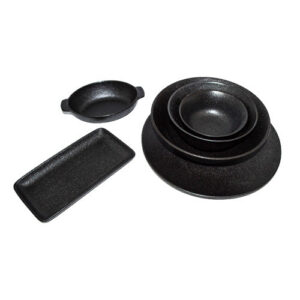 Dinner Sets - Matt Black