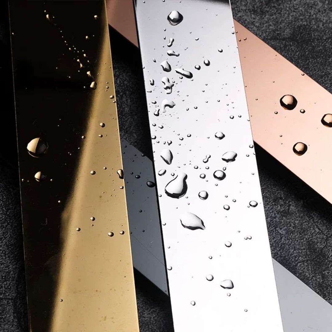 Stainless Steel Wall Trim – 5m Roll