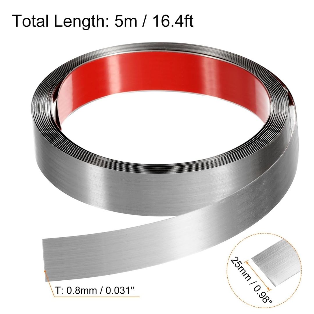 Stainless Steel Wall Trim – 5m Roll - Image 6