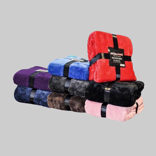 Microfiber Fleece Throw