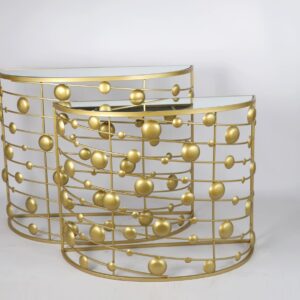 Console Tables - 2pc Milky Way Set