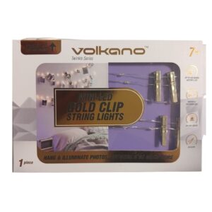 Volkano - Mini LED Clip  String lights - Gold