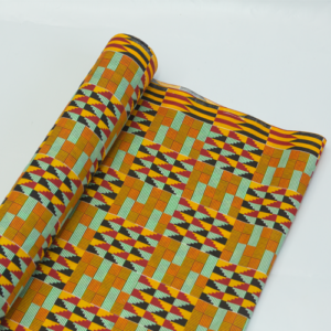 Printed Polycotton - Zigzag Design