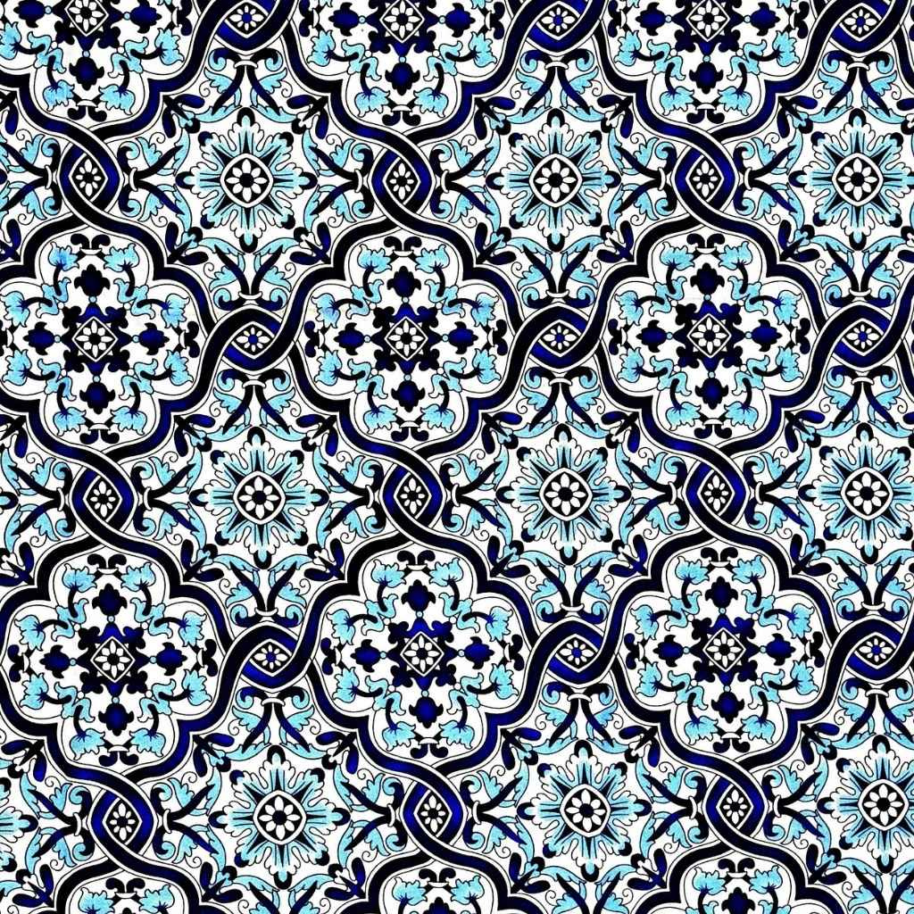Printed Mini Matt - Moroccan Tile