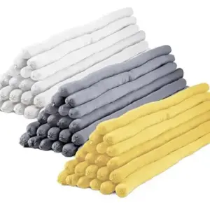 CONTAINED ABSORBENTS – 1.2M CHEMICAL ABSORBENT SOCKS (28p/box) and 1.2M OIL ABSORBENT SOCKS (28 p/box)