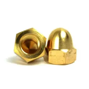 Nuts Dome Din 1587 Brass M4 – M12 (Packs of 100)