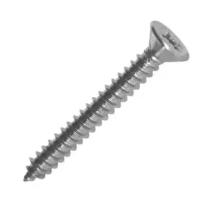 Self-Tapping Screws Csk Pozi A2 4 x 9.5 – 10 x 50 (Packs of 100)