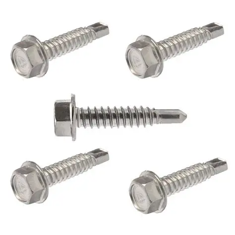 Self drilling Screws Hexagon Tek Screws 8 x 13, 12 x 20 – 14 x 90 (Packs of 100)