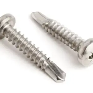 Self drilling Screws Pan Pozi Tekscrews 6 x 9.5 – 8 x 38 (Packs of 100)