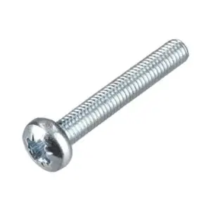 Machine Screws Pan Pozi A2 3 x 6 – 6 x 50 (Packs of 100)