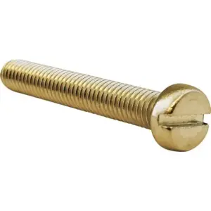 Machine Screws Cheese Hd Brass 3 x 12 – 6 x 50 (Packs of 100)