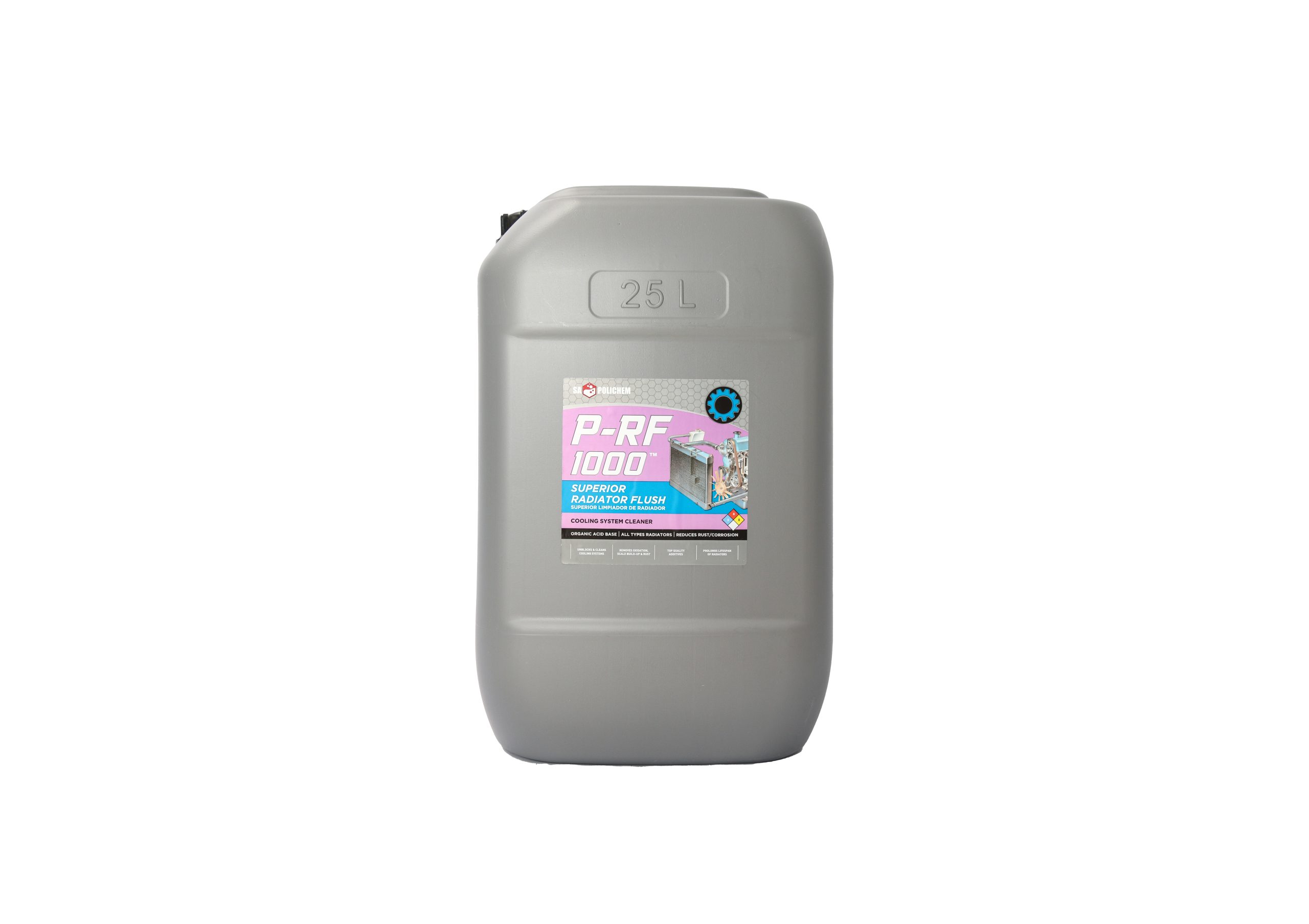 Industrial P-RF 1000 – 1LT, 1LT x 4, LT x 12, 1LT x 4 x 4, 5LT, 5LT x 4, 25LT, 200LT and 1000LT