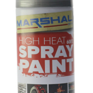 Spray Paint Hi Heat Silver 350ml Marshal