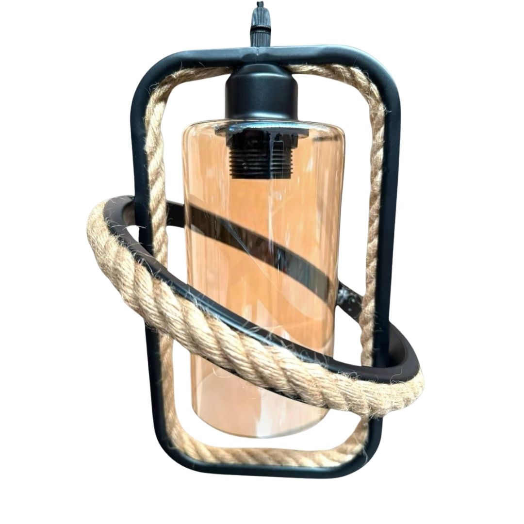 Pendant Light - Rustic Rope / 1941-3 - Image 3