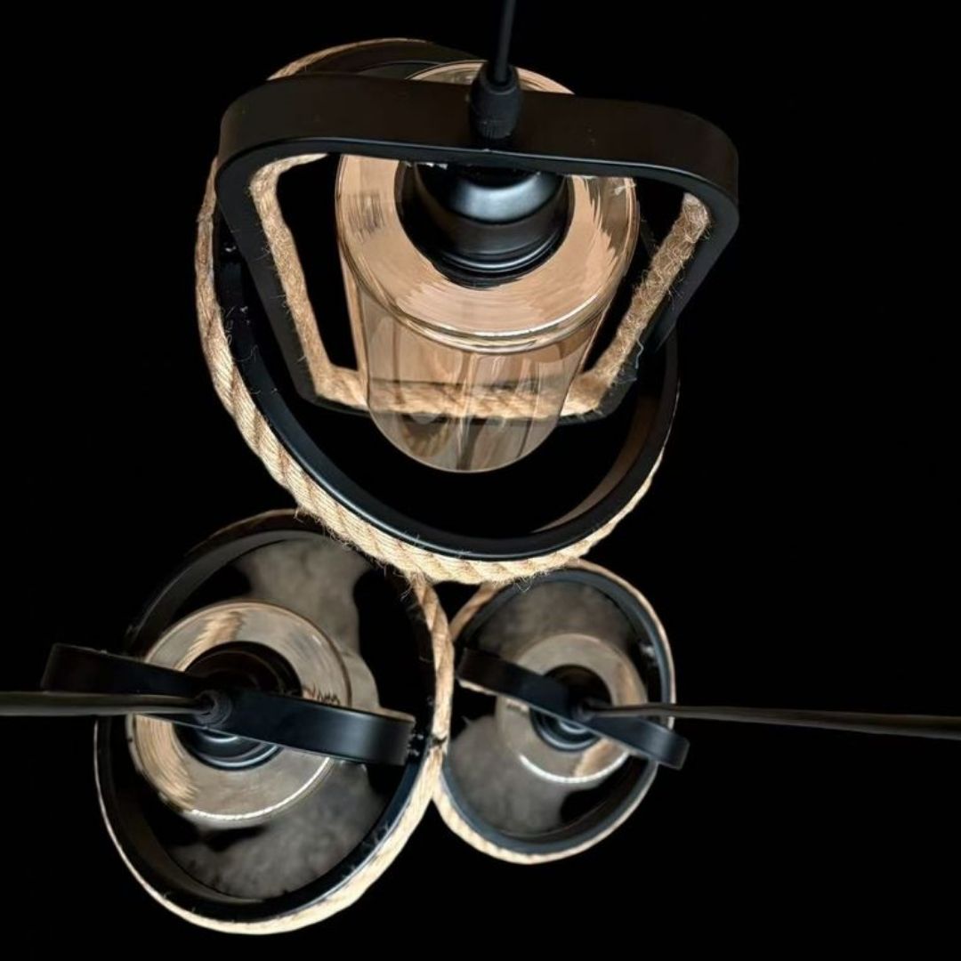 Pendant Light - Rustic Rope / 1941-3 - Image 4