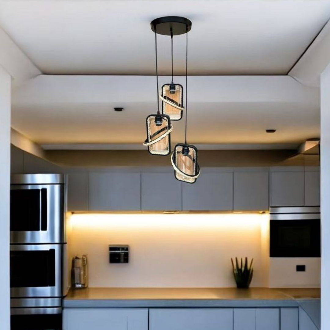 Pendant Light - Rustic Rope / 1941-3 - Image 5