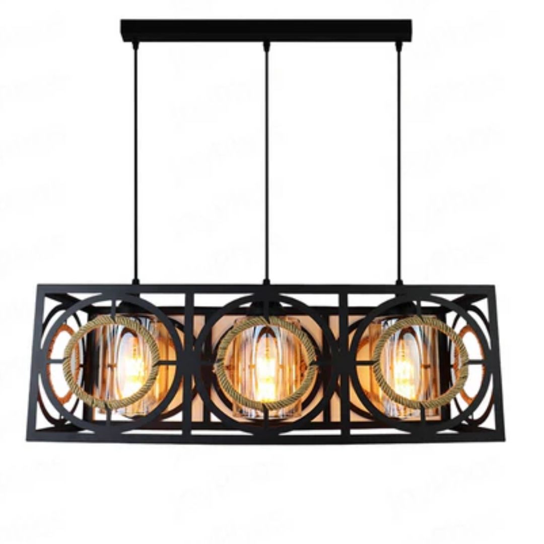 Pendant Light - Rope Frame / M215