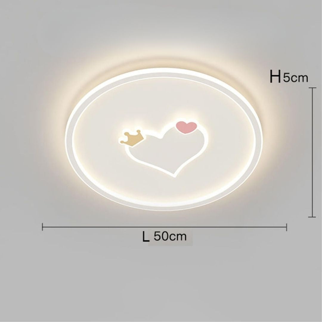 Kids LED Cieling Light - Heart / LT-25517 - Image 2