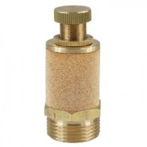 Brass Exhaust Restrictor 1/8″ Lockable to Brass Exhaust Restrictor 1″ Lockable