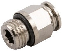 MALE TO TUBE STRAIGHT M5 Male to 4mm Tube to 1/4″ Male to 12mm Tube