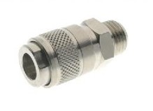 INTERCHANGEABLE WITH TYPE 26 RECTUS SERIES MINI COUPLERS & INSERTS 1/8″ and 1/4″ Mini Male Coupler