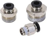 MALE TO TUBE STRAIGHT 1/8″ 1/4″ 3/8″  and 1/2″ Male to 10mm Tube