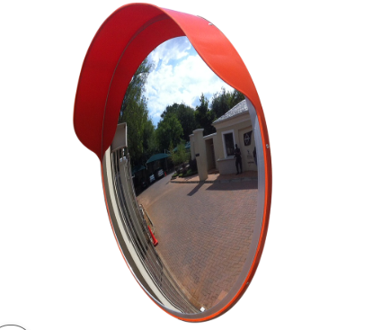 Outdoor Convex Mirror-800mm Orange