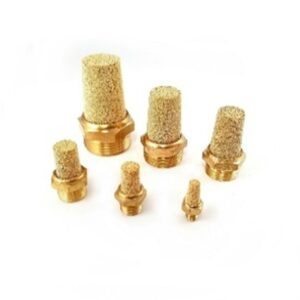 Brass Exhaust Silencers – Cone Shaped M5 to Brass Exhaust Silencers – Cone Shaped 3/4″