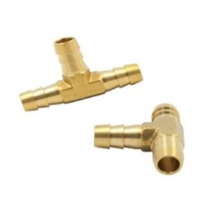 BRASS T PIECE 1/4″ T Piece to 1/2″ T Piece