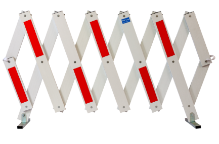Futura Expanding Barrier Red & White 2 Bases / Red & White 3 Bases - Image 2