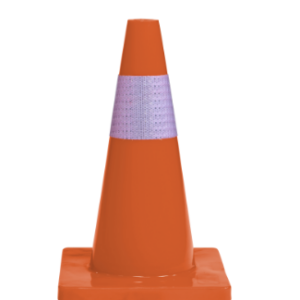 Cone Flexi Dayglo 750mm or 450mm Orange