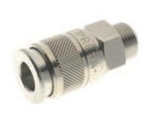 EUROPEAN PROFILE INTERCHANGEABLE WITH TYPE 26 RECTUS SERIES 1/4″3/8″ 1/2″ Male Coupler
