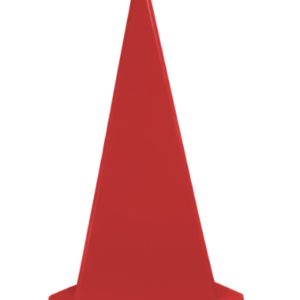 Cone Triangle 1000mm BLUE/BLACK/GREEN/GREY/LIME/ORANGE/PINK/RED/WHITE /YELLOW
