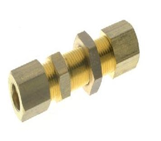 COMPRESSION FITTINGS Bulkhead Connector 6mm, 8mm and 10mm Bulkhead Connector