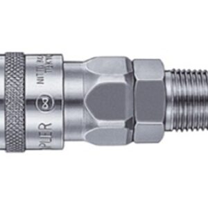 NITTO TYPE COUPLERS 1/4″ 3/8″ 1/2″ Male Coupler