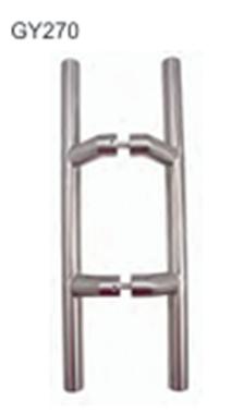 Stainless steel pull handles Pull handles available in: Polished Stainless Steel (PSS), Satin stainless Steel (SSS), Combination (PSS/SSS) GY 270