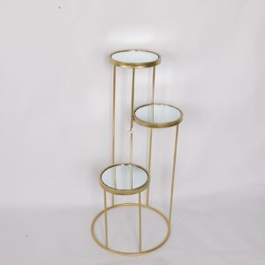 Plinth Set - 3 Vase Round
