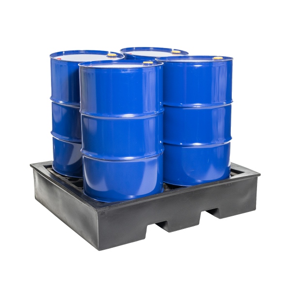 SPILL DECK POLYETHYLENE 4 DRUM – 390L CATCHMENT