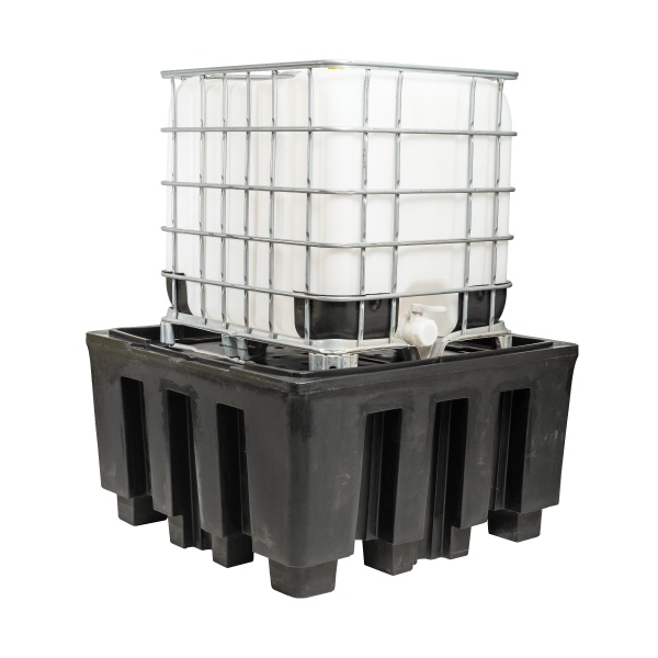 SPILL DECK POLYETHYLENE IBC -1100L IN CATCHMENT