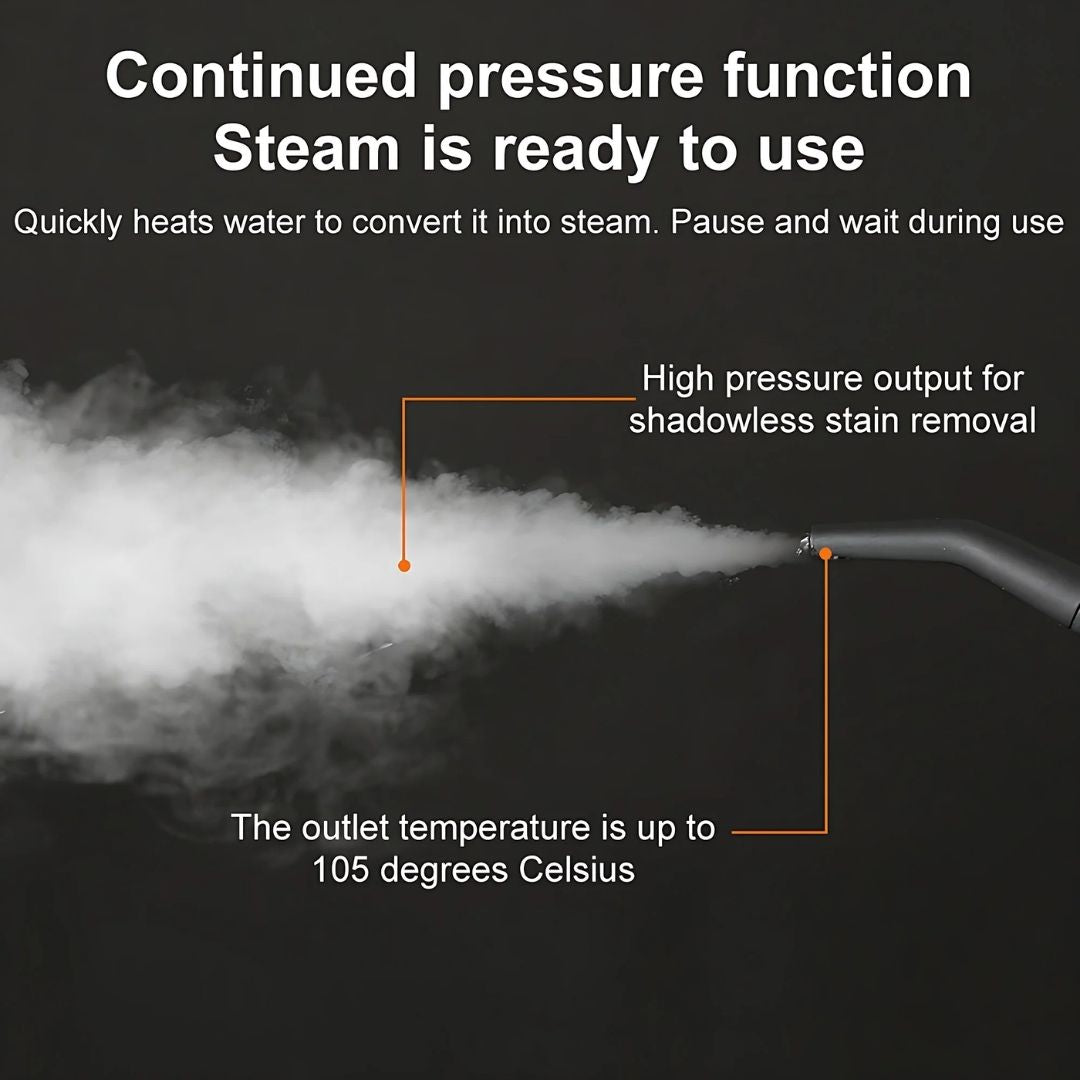 Portable Steam Cleaner - 2500W - Image 8
