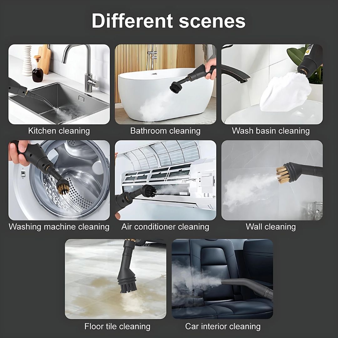 Portable Steam Cleaner - 2500W - Image 11