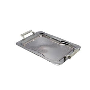 Serving Tray - 3PC Metal Embossed