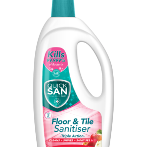 Quicksan Floor & Tile Sanitiser H.C.Apple – 750ml and 750ml x 6